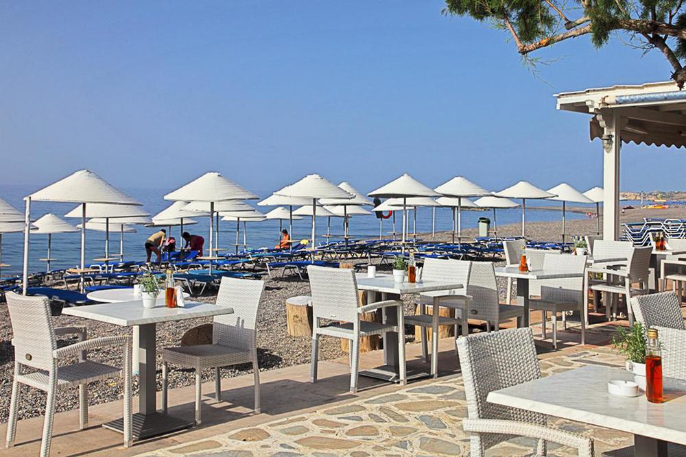 Coriva Beach Hotel & Bungalows Koutsounari Restaurang bild